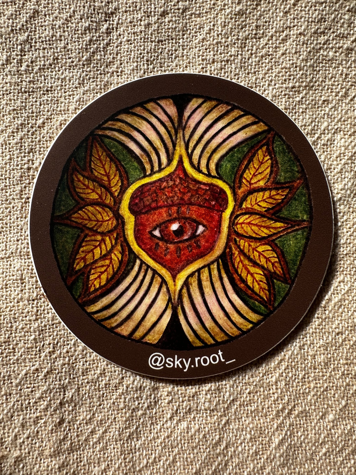 Acorn Transmission Sticker