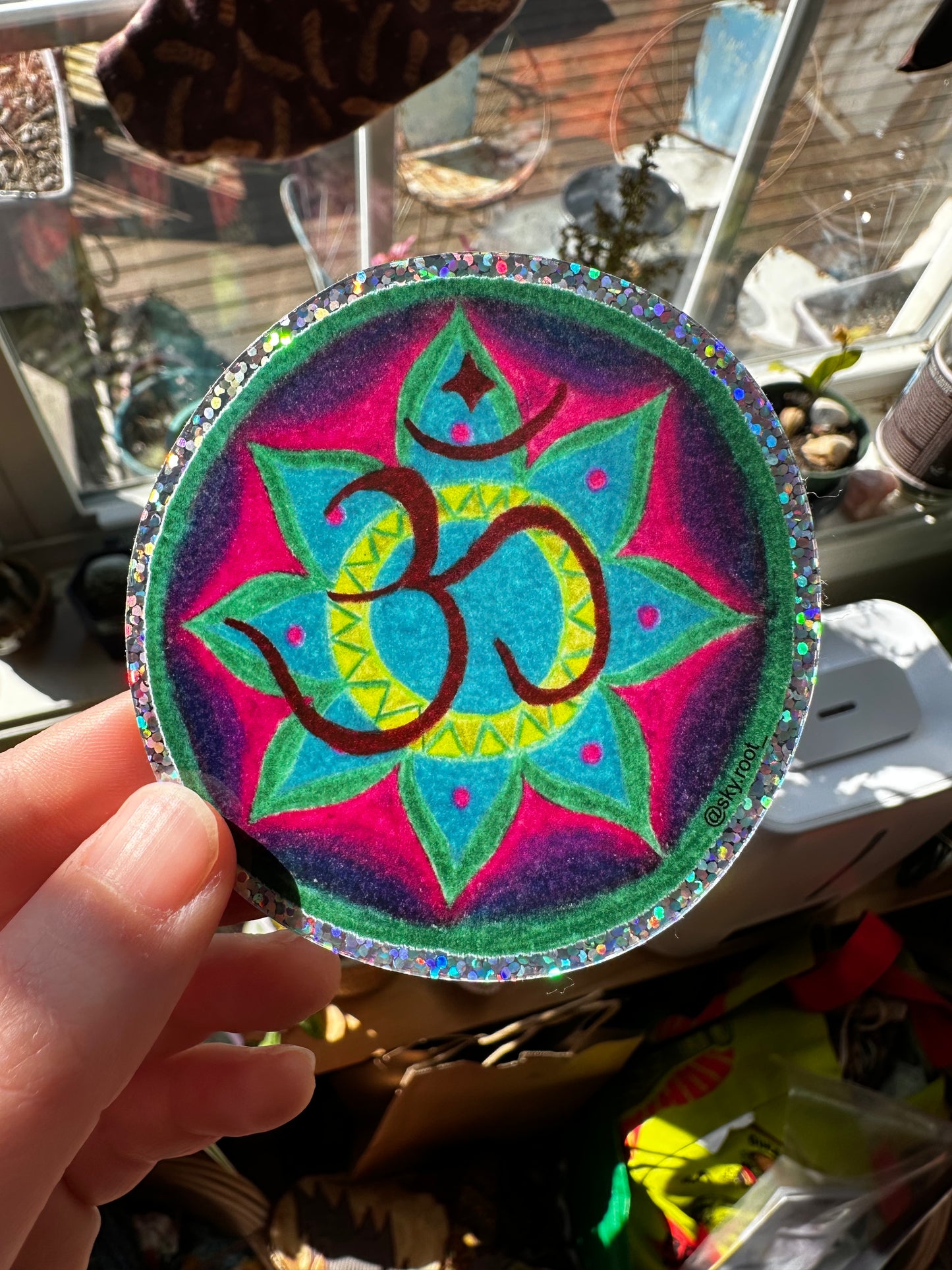 Om Sticker