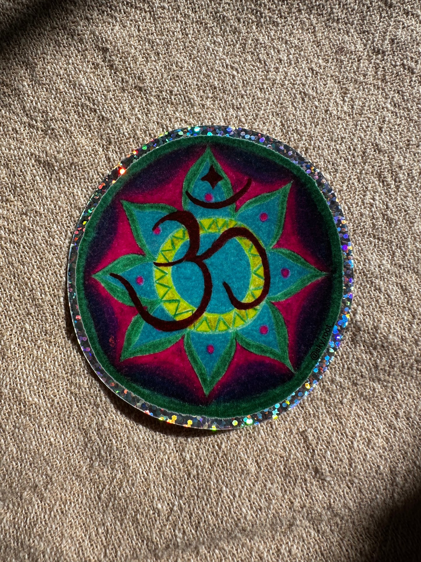 Om Sticker