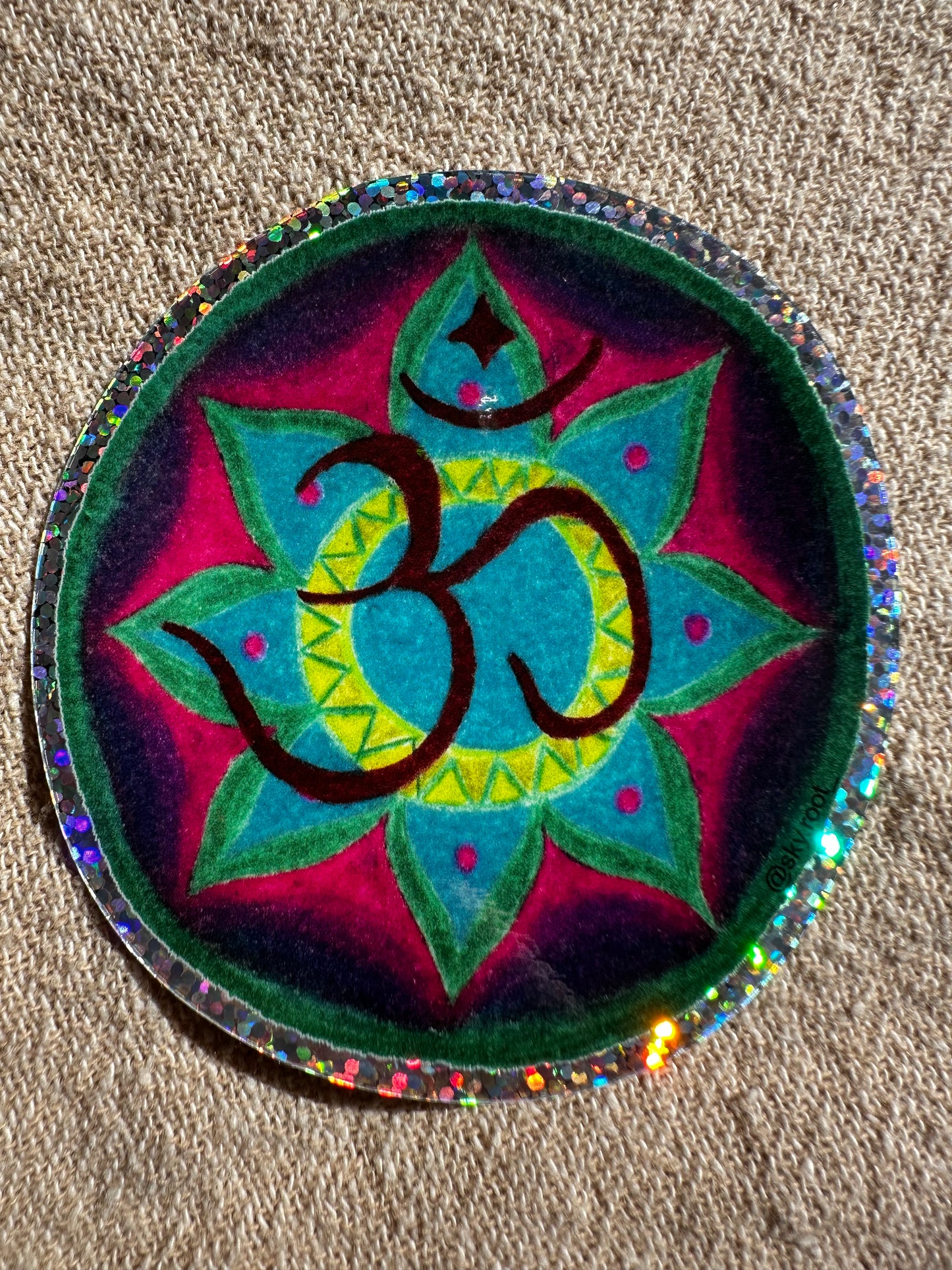 Om Sticker
